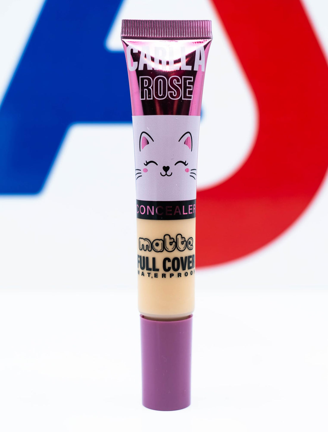 Carlla Rose Matte Full Coverage Waterproof Concealer with Cute Cat Design, No. 82