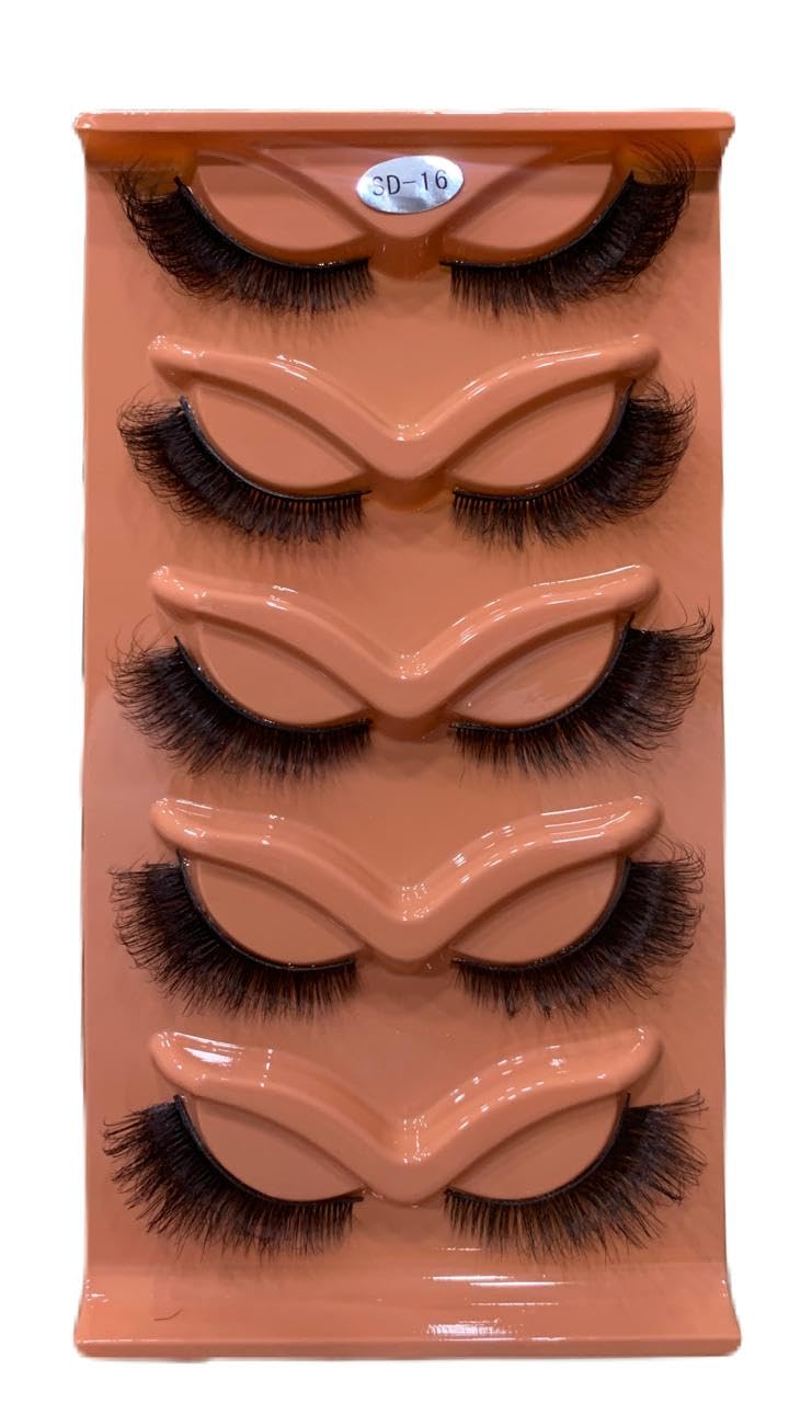 Half Lashes Cateye Pairs/Half Natural Look/Corner Lashes- SHAPE- (SD-16)