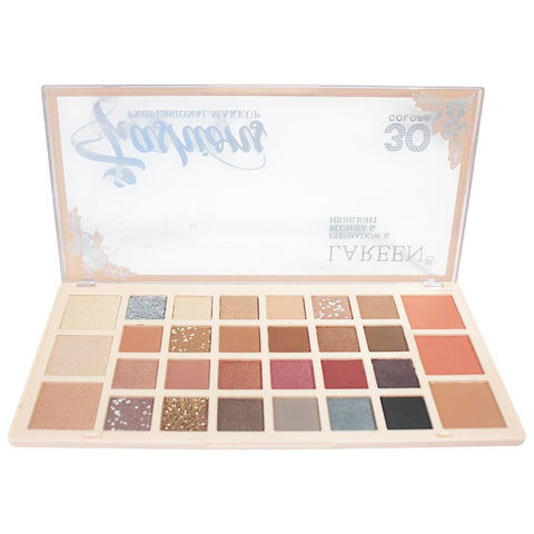 Lareen Eyeshadow&Blusher&Highlighter Palette 30 Colors