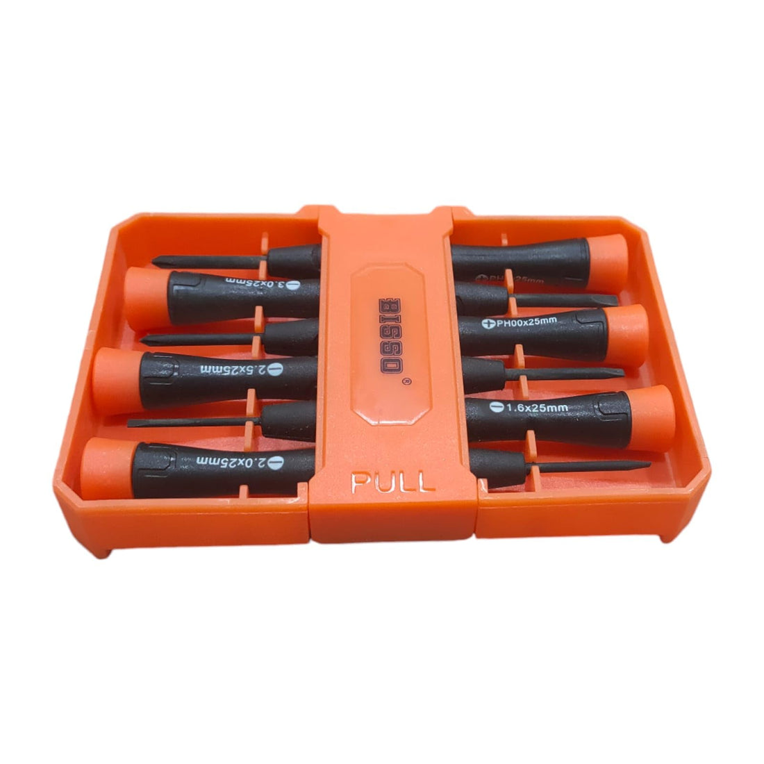 BISSO Precision Impact Screw Driver Set PSFP6 (Pack of 6) Flat & Philips ScrewDrivers