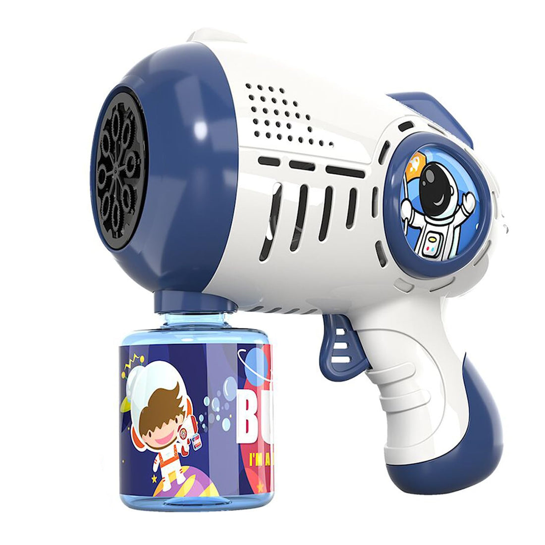Lucky Doug Bubble Gun, Bubble Machine Gun for Kids Toddlers with Rich Bubbles, 5000+ Bubbles/Minute Bubble Guns for Kids with 360° Leak-Proof Design, Auto Bubble Gun