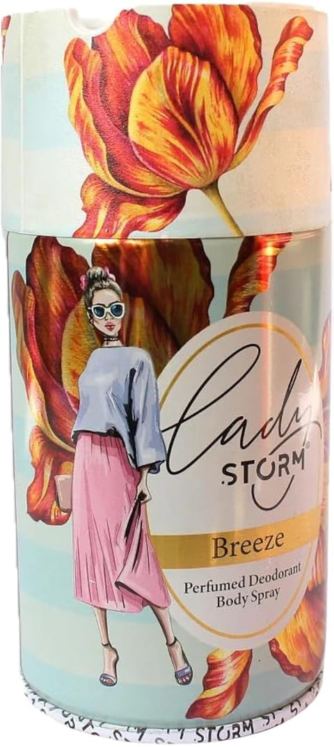 ‎Storm Breeze Perfumed Deodorant Body Spray for Women 250 ml