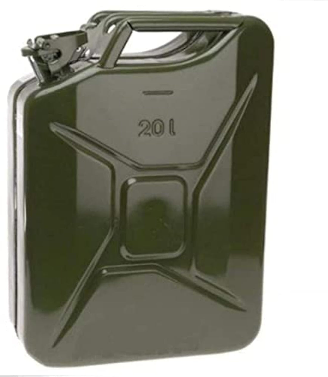 Metal Jerry Can Style Containers for Petrol/ Diesel/Water - 20L