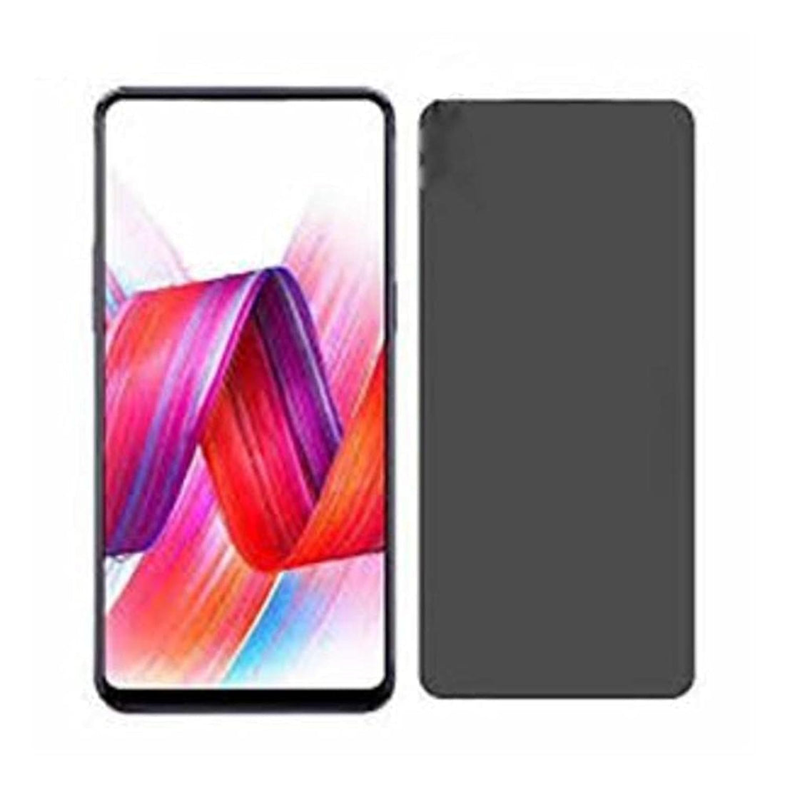 Privacy Glass Screen Protector For Huawei y9 Prime (2019) - Black