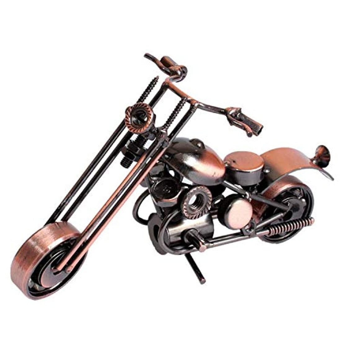 Metal Motorcycle Models Sculptures and Antiques for Gifts