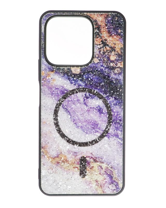 Grace Glitter Plastic Back Cover For Honor X6b, Multi Color 37329998