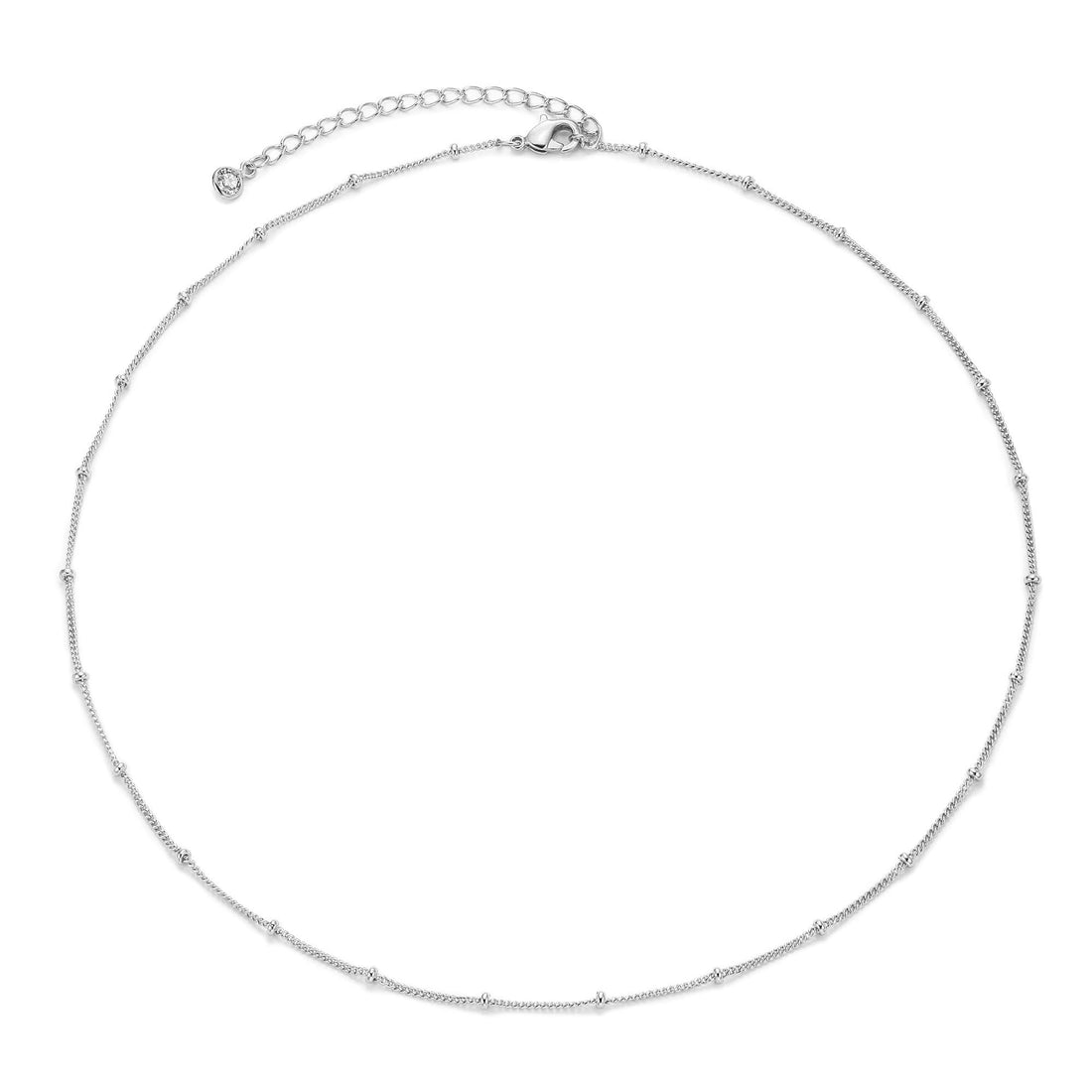 MEVECCO Gold Chain Choker Necklace,14K Gold Plated Dainty Cute Lip Chain Long Necklace Delicate Fashion Choker Necklace Jewelry Gift for Women