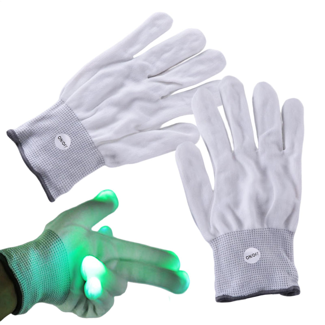 LED Gloves,Glow Novelty Gadgets | Lighted Gloves,for Halloween Christmas Party Birthday Bar Winter Festival Celebrations Stocking Stuffers