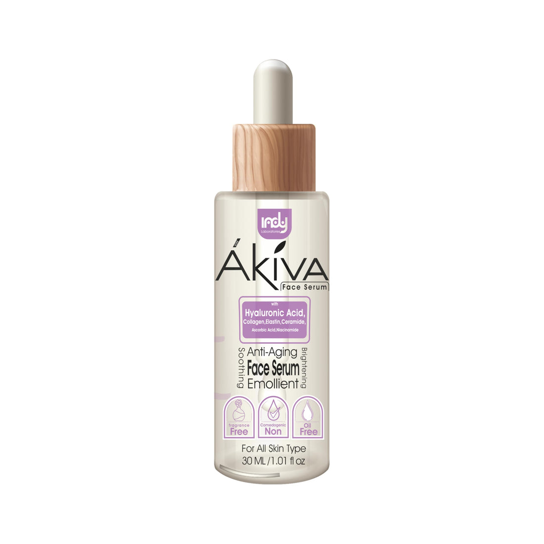 Akiva Hyaluronic Acid Face Serum