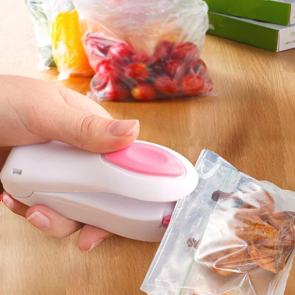 Supwell PL400 Portable Mini Household Mini Sealing Machine Heat Sealer Capper Food Saver for Plastic Bags Package Mini Gadgets