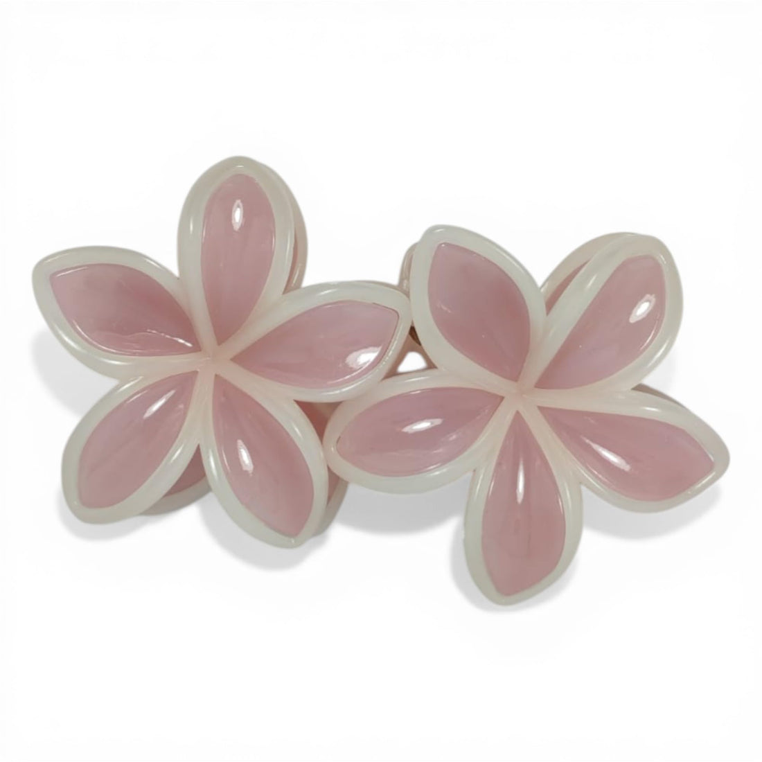 Catch Up Flower Hair Clip for Women and Girls Elegant Floral Barrette Strong Hold Non Slip Hair Clip Cute Flower Hair Accessory for Ponytail Half Up Styles Daily Wear and Events