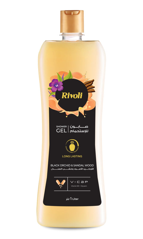 Rivoli shower gel black 1ltr