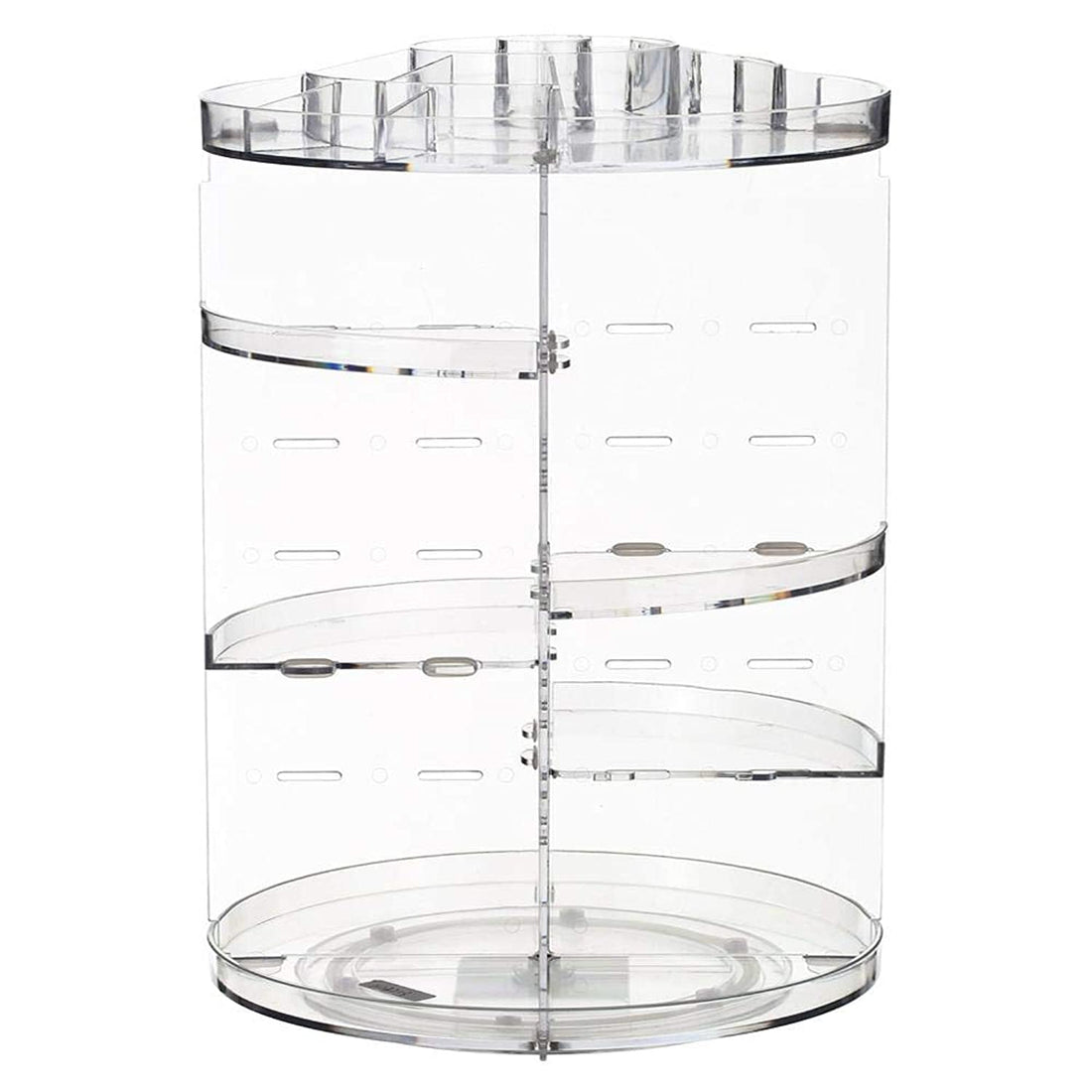Makeup Organizer 360 Degree Rotation Multi-Functional Cosmetics Storage Box DIY adjustable Height