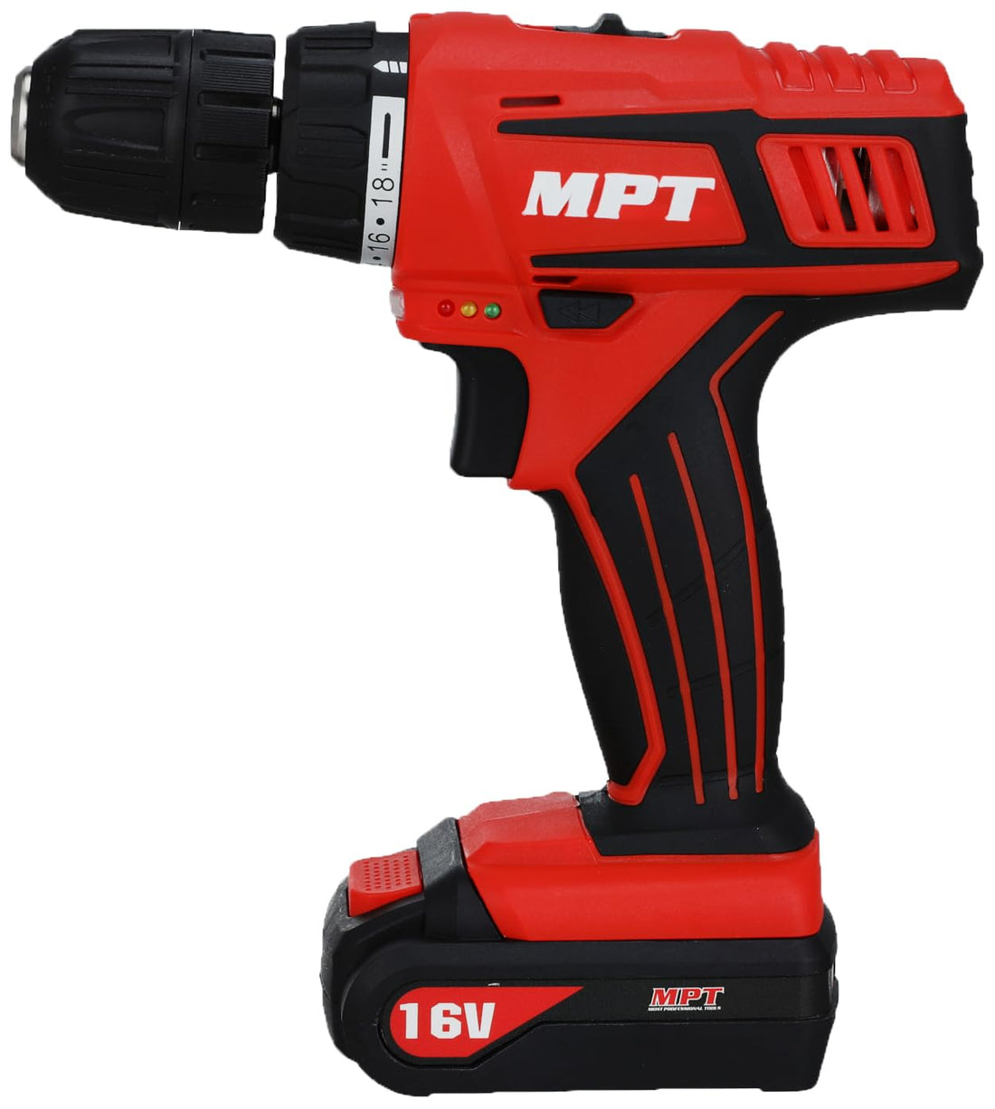 MPT MCDT1626.B2 Li-ion Cordless Drill, 16 Volt - 10 mm