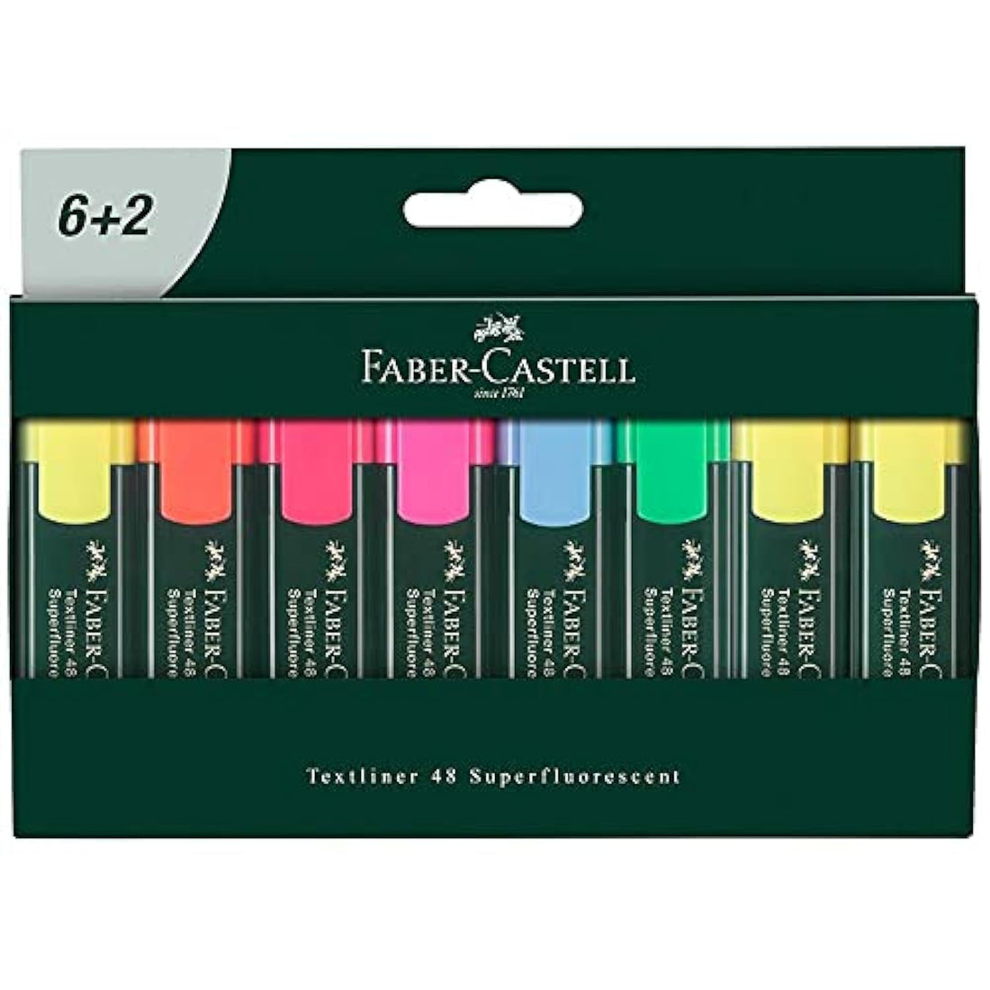 Faber-Castell Textliner 1548 set of 8
