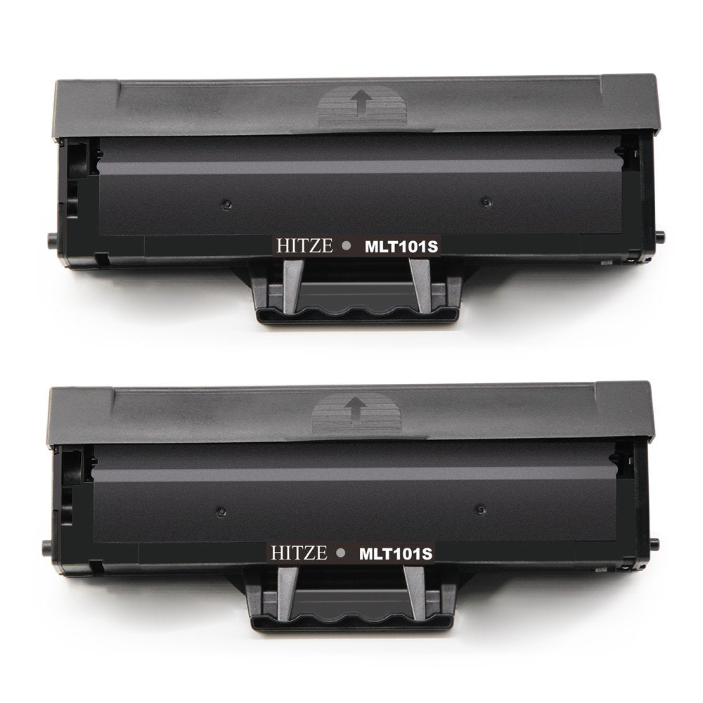 Hitze Compatible for Samsung MLT-D101S Toner Cartridge for Samsung ML-2165 ML-2168 SCX-3405W SF-760P ML-2160 ML-2165W SCX-3400 SCX-3405 ML-2162 SCX-3405FW (2 Pack)