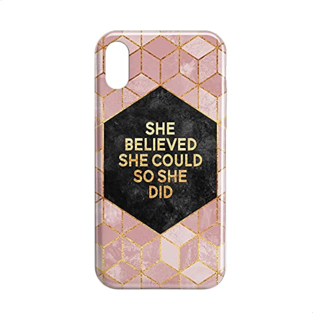 She Believed She Could So She Did Mobile Cover For iPhone XS Max - Multi Color