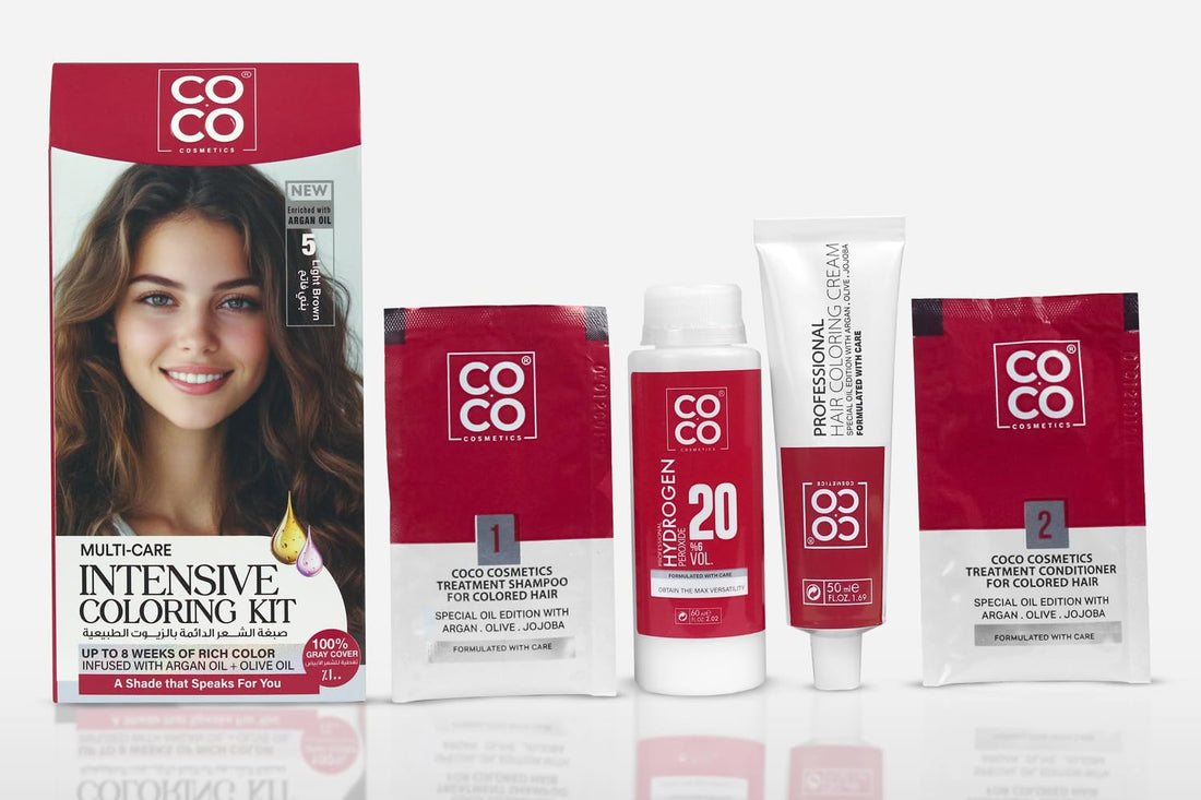 Multi Care Intensive Coloring Kit 5 Light Brown