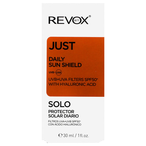 Revox Just Daily Sun Shield Face Cream with Hyaluronic Acid SPF50 30ml