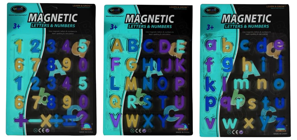 Awlad Farghaly HM1182A Carded Letters and Numbers Educational Set