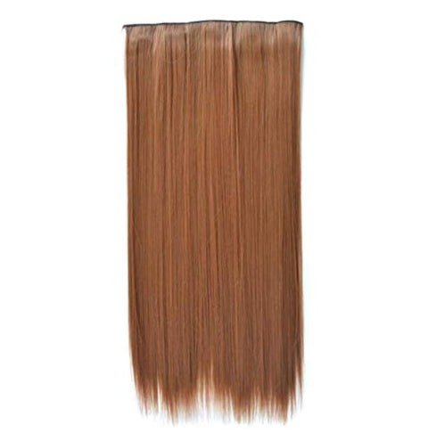 Long straight Hair 60cm Extension synthetic wig for women-S