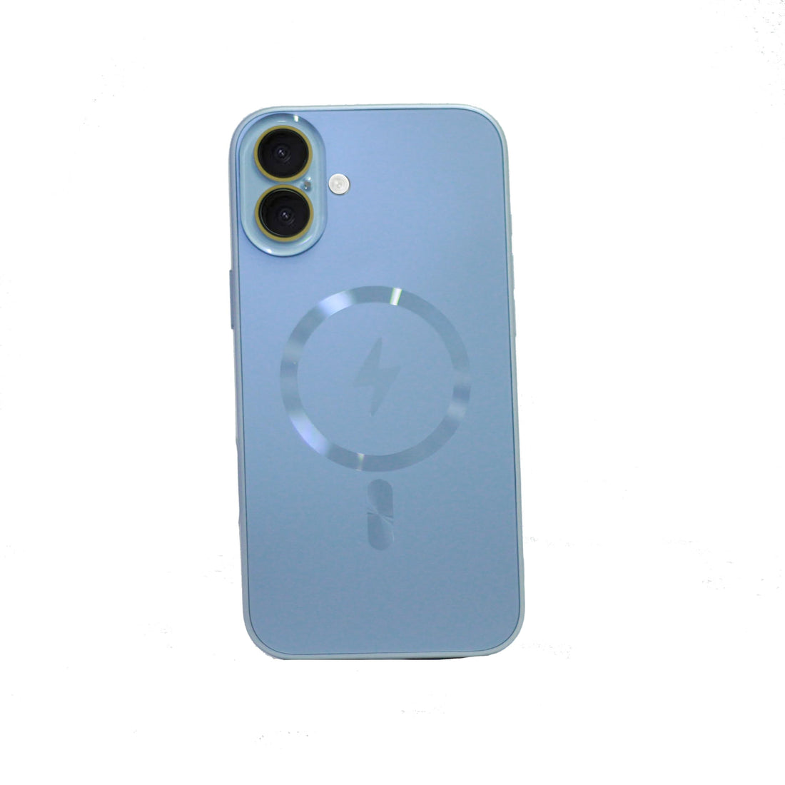 Compatible with Magnetic for iPhone 16 Plus Case, Built-in Camera Lens Protector, Compatible with MagSafe, Slim AG Matte Phone Case [Military-Grade Protection] Silicone Cover, (Sierra blue)