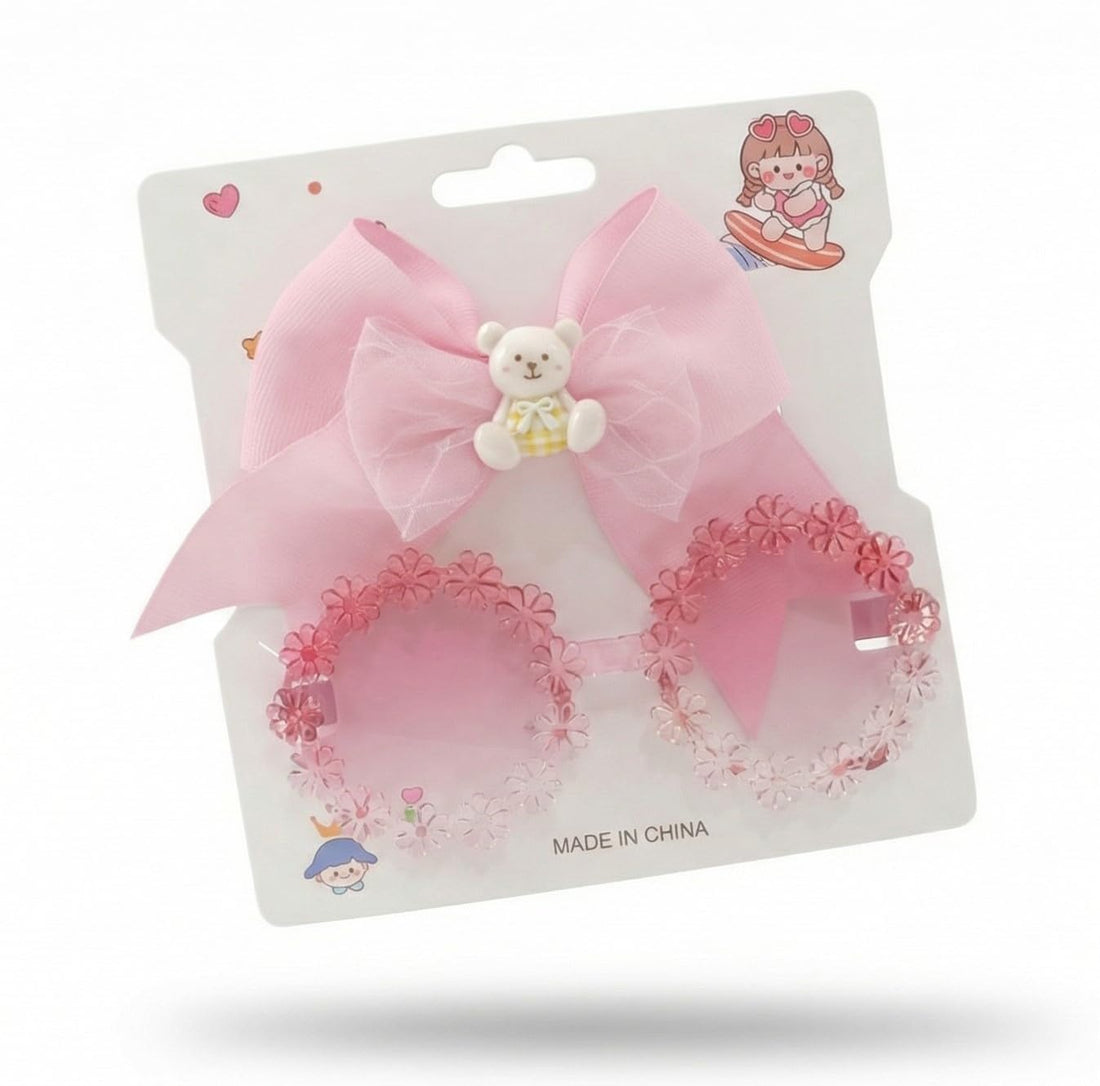 Nopatia Charming Hair Bands - Elegant Hair Accessories for Events and Parties - Luxury Hair Hoop for a Gorgeous and Attractive Look and Modern Design That Elevates Beauty (Pink)
