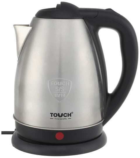 El Zenouki Touch Star Stainless Steel Kettle, 1.8 Liter - Silver