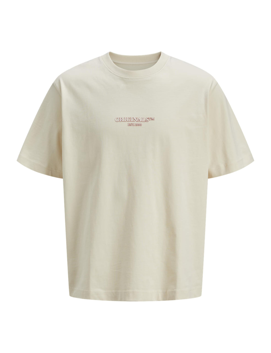 JACK & JONES Mens JORISLINGTON MINIMAL BRANDING TEE SS SN Modern (pack of 1)