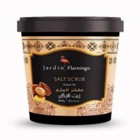 Jardin Flamingo salt scrub with Arganoil 800 gr
