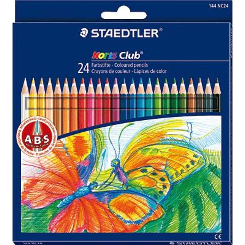Staedtler noris 144 nc24 colored pencils - set of 24