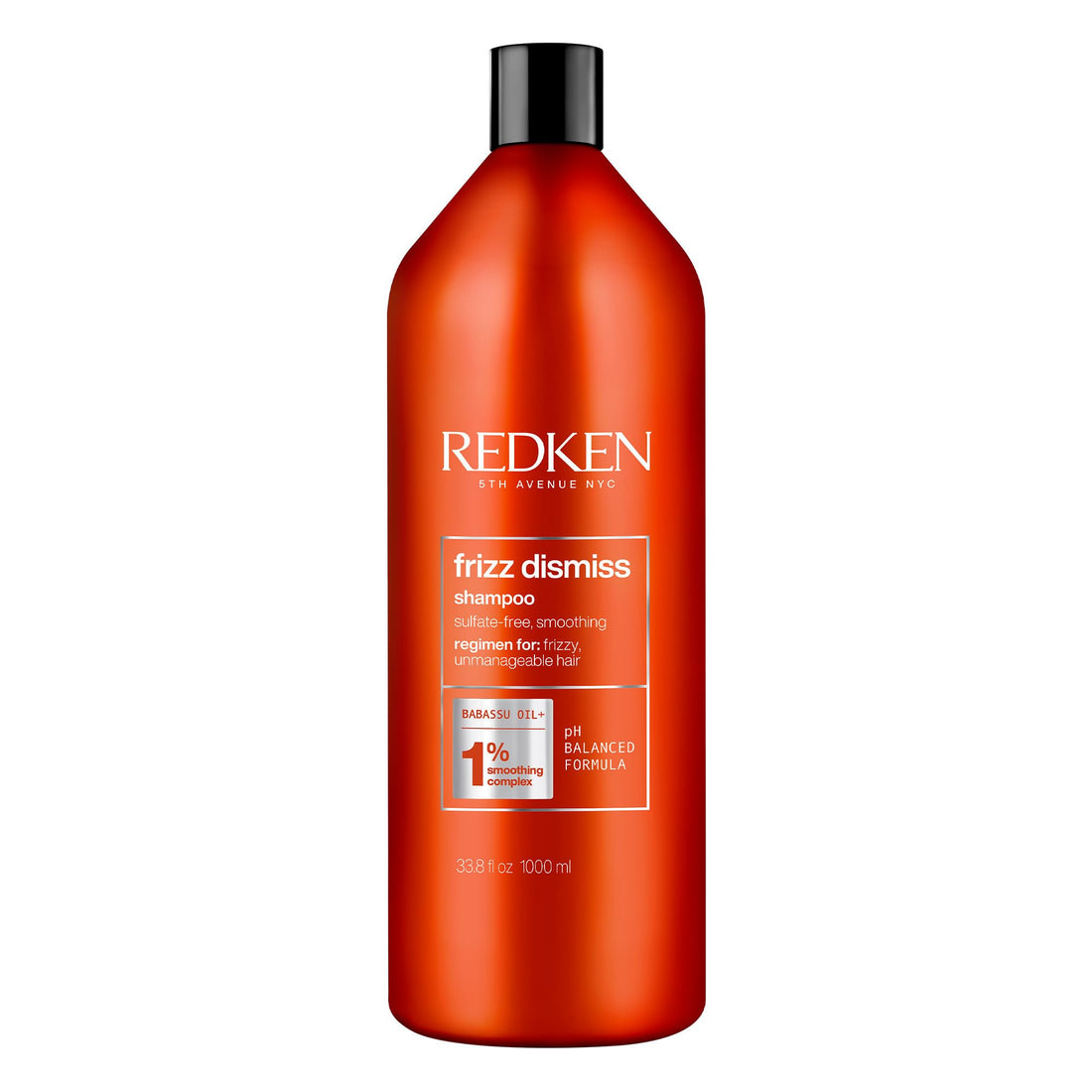 Redken Frizz Dismiss Shampoo | For Frizzy Hair | Smooths Hair & Manages Frizz | Sulfate Free