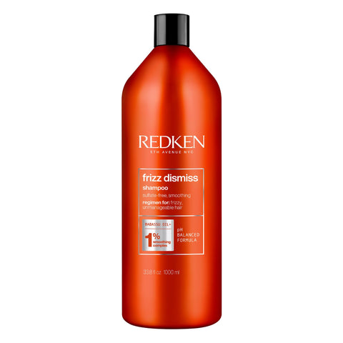 Redken Frizz Dismiss Shampoo | For Frizzy Hair | Smooths Hair & Manages Frizz | Sulfate Free