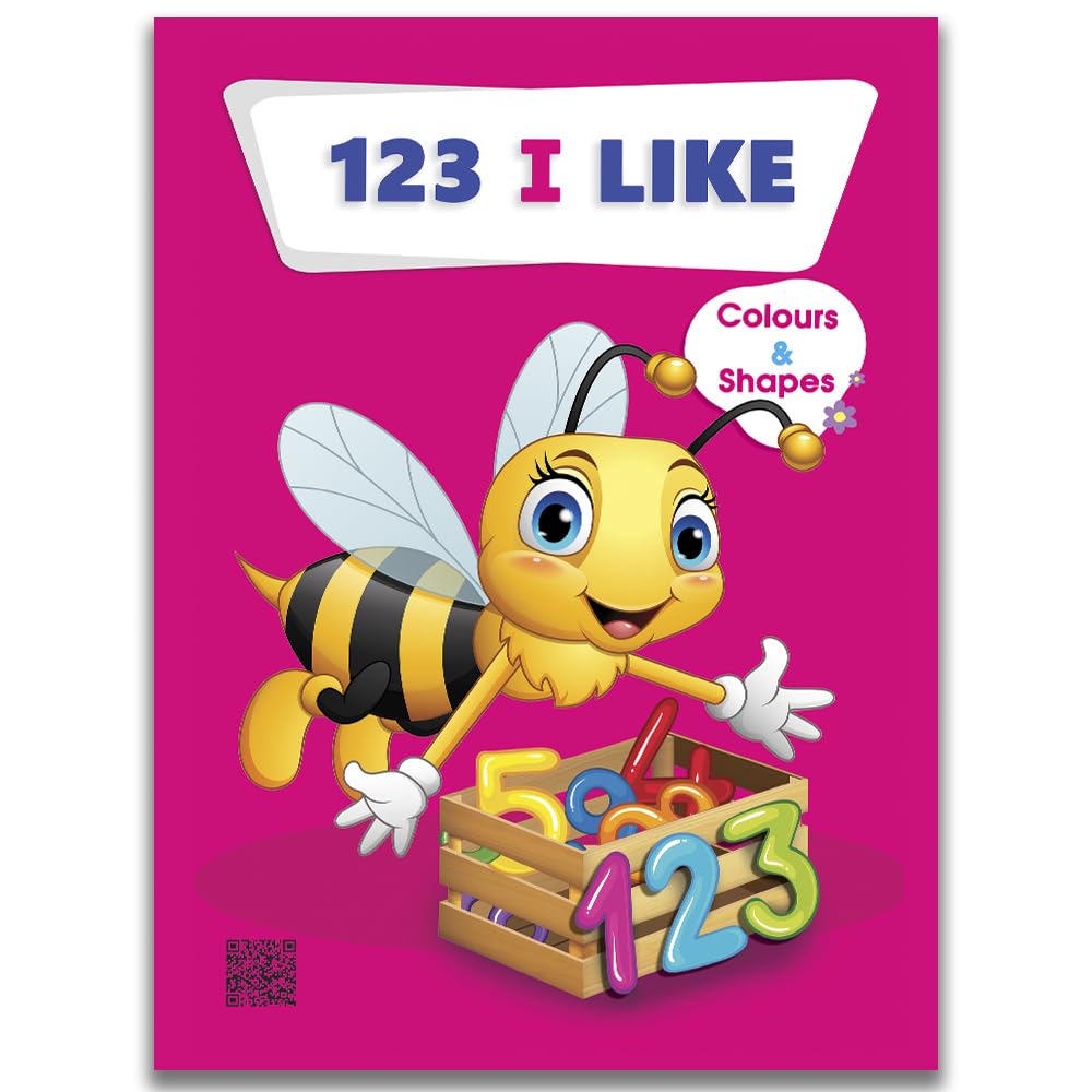Kids Books | Introductory Books | Foundation Books | Teach Numbers, Colors & Shapes in English | Ages 2.5 to 4 | Large | Coloring, Connecting Points and Fun Exercises