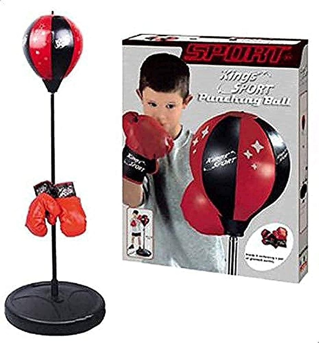 Kings Sport Boxing Punching Ball with Gloves for Kids (43)