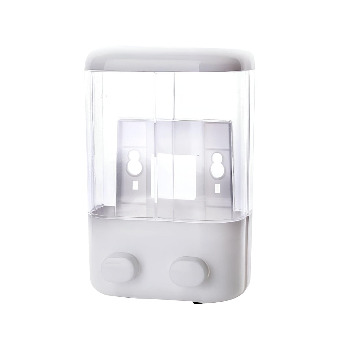 Hotel-Quality Soap Dispenser - Functional and Chic Wall-Mounted Design for Double Head Liquid Soap Application