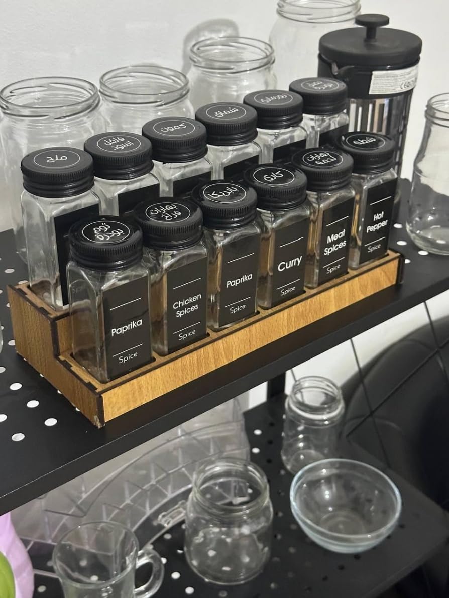 Spice Set 12 Jars with Stand
