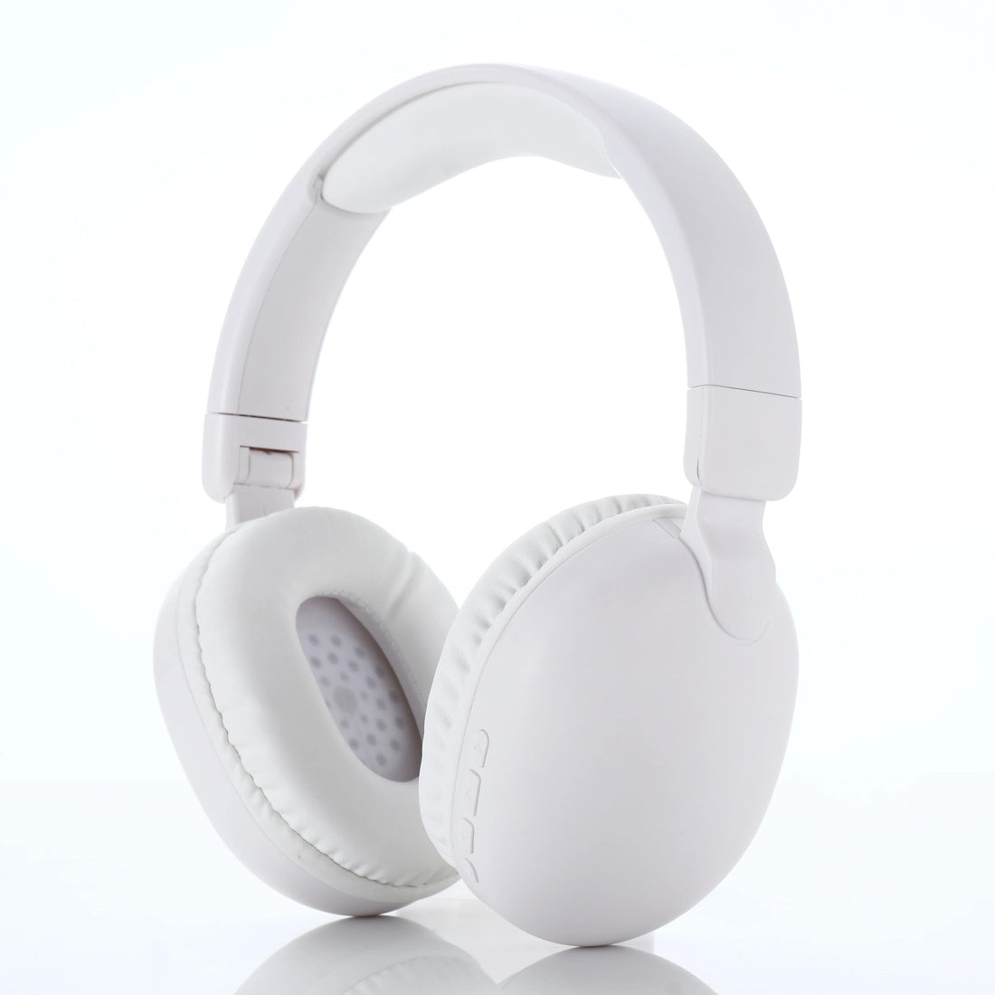 Headphone SD-1101 Wireless Headset EARPHONE,Bluetooth stereo, FM V5.3 with External Microphone and Support SD Card (WHITE)