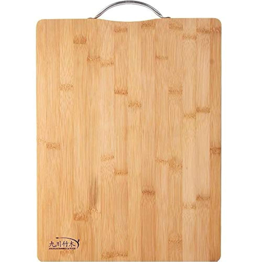 Extra Large Premium Bamboo Cutting Board, Wooden Chopping Board Kitchen Cutting Board with Juice Grooves. Natural Bamboo