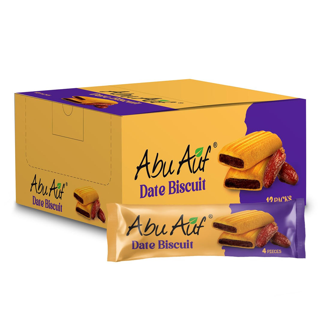 Date Biscuit - 12 Pack