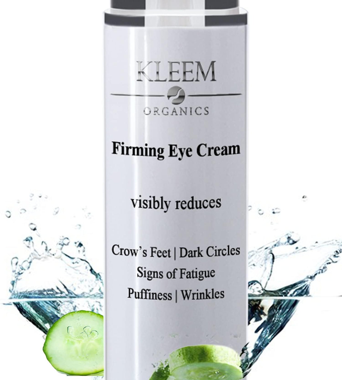 Anti-ageing eye cream against wrinkles and dark circles with caffeine and collagen - natural and organic eye cream for removing dark circles, puffiness, bags under the eyes, crow's feet and