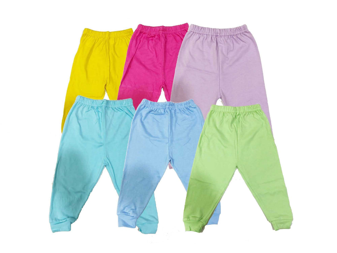 A.M Set of 6 units Baby Pants Multicolour, 6-12 Months
