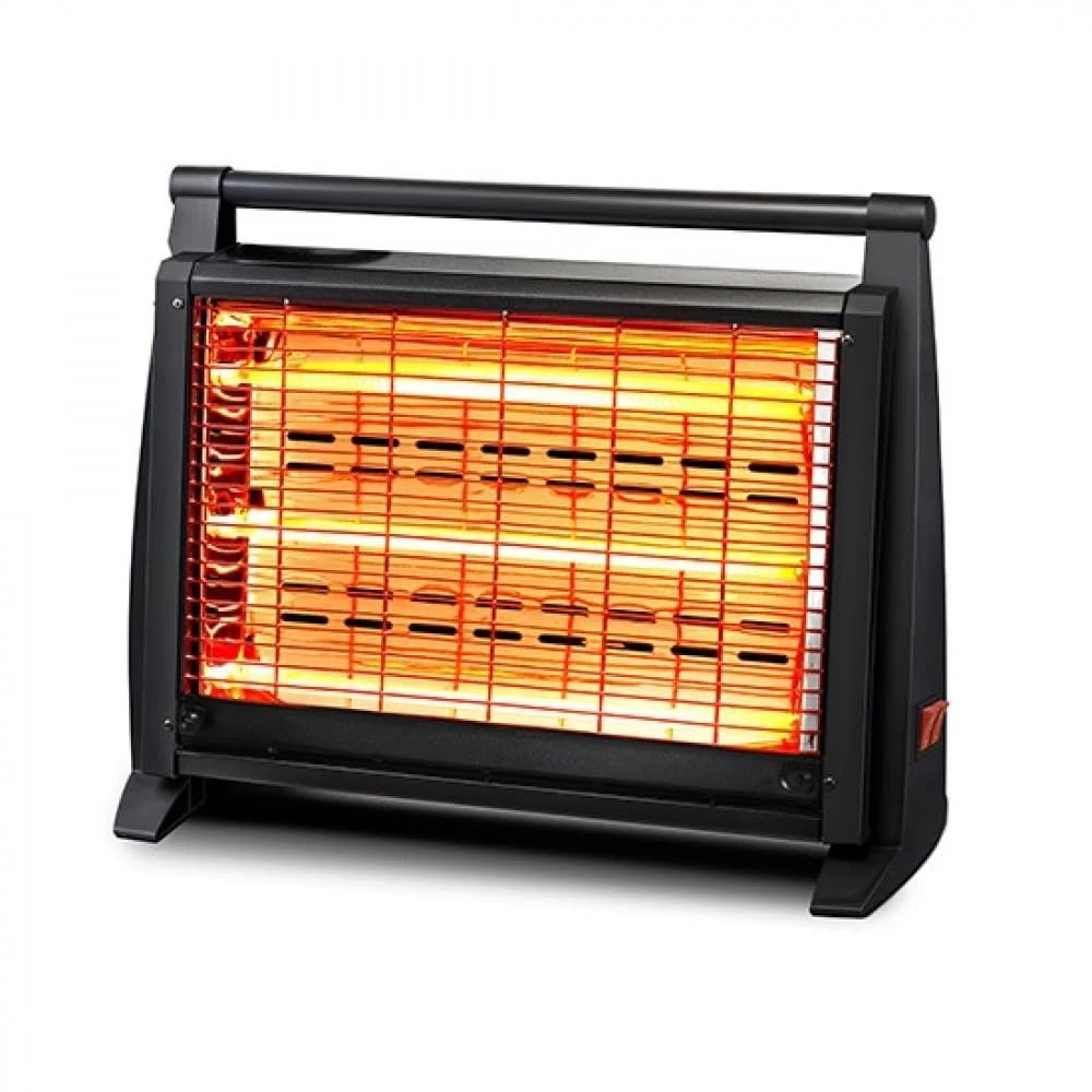 Akai AK-2050 Electric Heater 4 Triangular Candles - Black 2000W