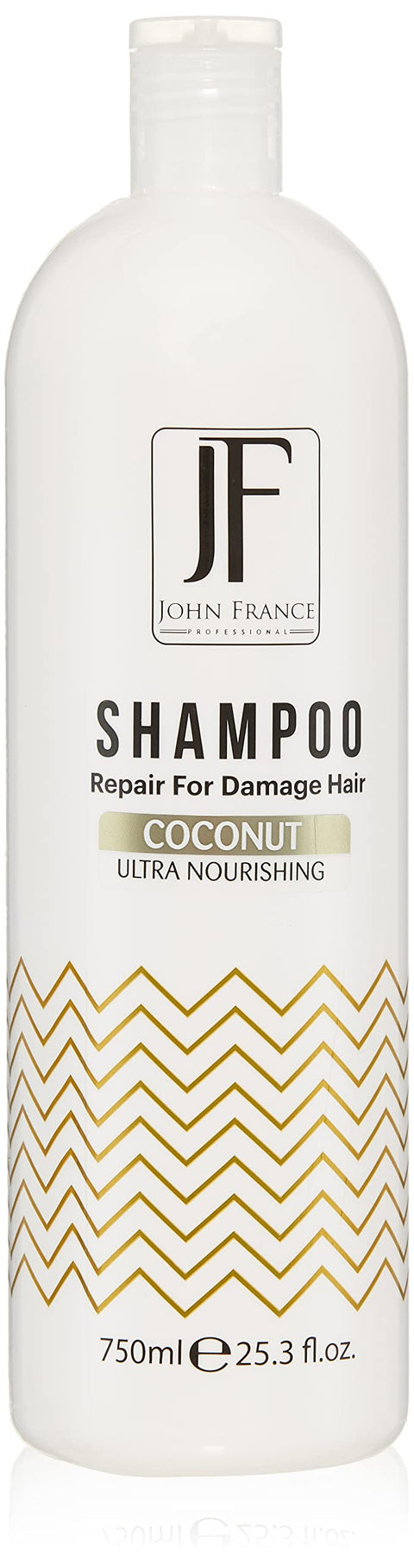 John France Jf shampoo repair for damage hair coconut 750ml