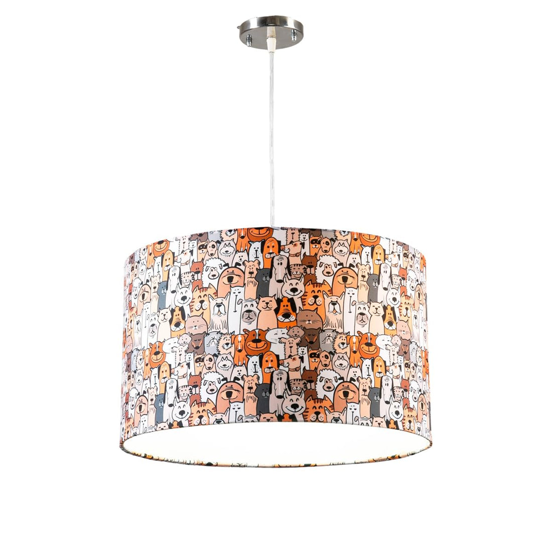 3 Lights Mixed Colors Chandelier - Enzo