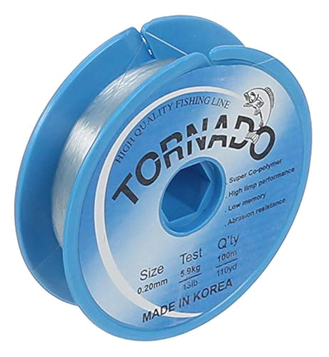 TORNADO Fishing Line 0.20 mm/ 100 m Clear