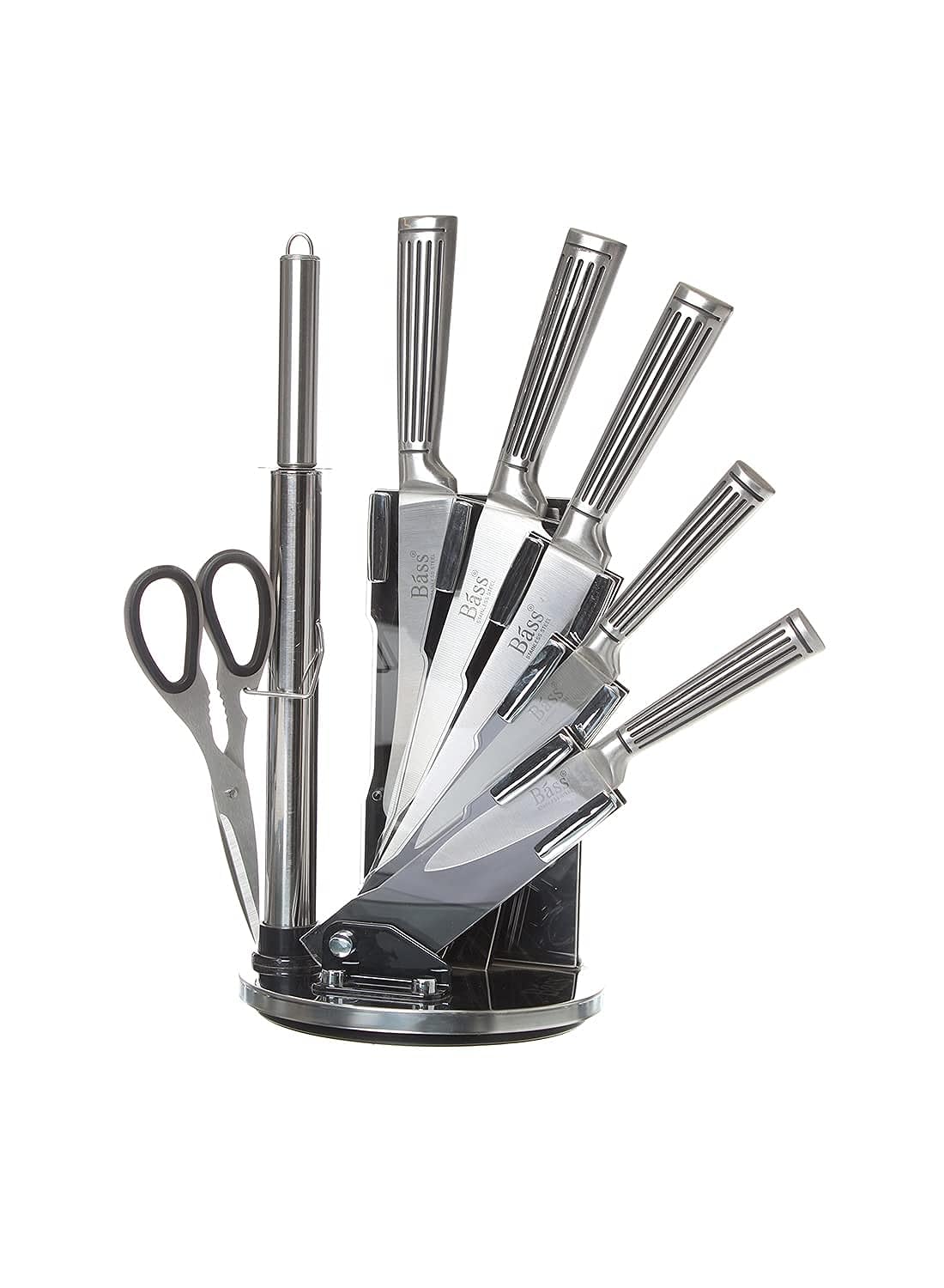 Bass - Knives Set of 8 Pieces - Silver
