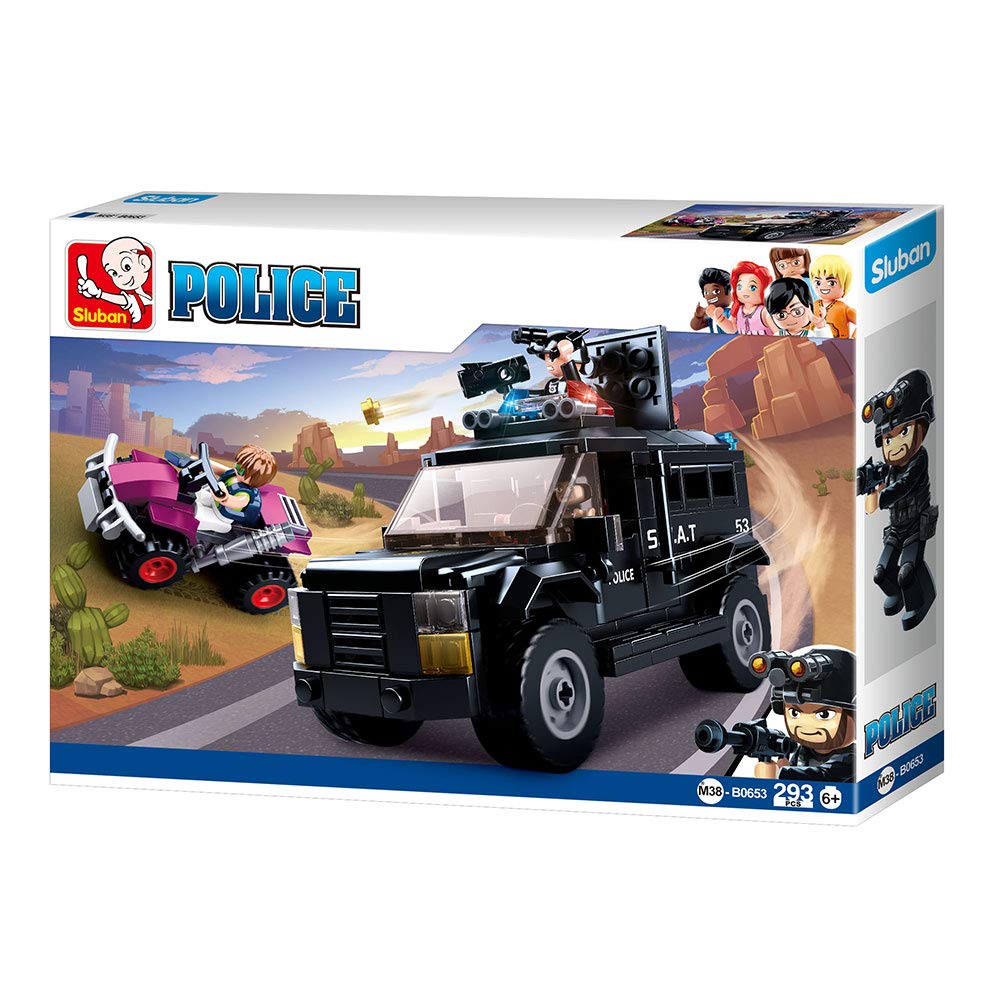 Sluban POLICE II-ARMORED ASSAULT VEHICLE
