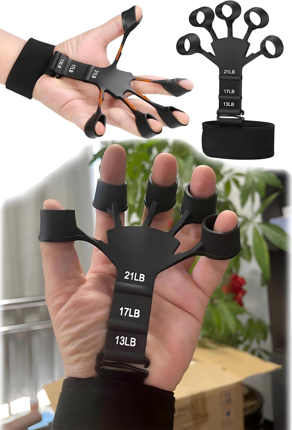 TRUE FIT®Develop Your Hand Muscles in Innovative Ways in Generic 2025: Finger Trainer,Grip Strength Enhancement Exercises, Finger Strengtheners, Adjustable Resistance Grip, and Effective Strength Aids