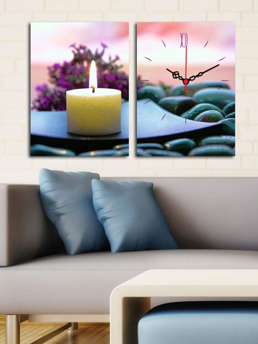 Decorative Wall Clock (2 Pcs)